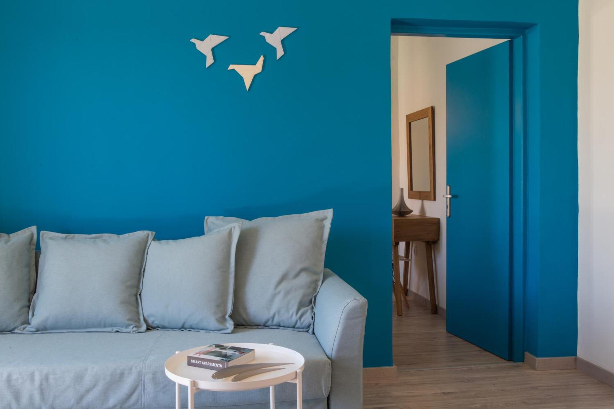 Anemi Blue Apt, Suitable Up To 4, Near The Beach! Rétino Exterior foto