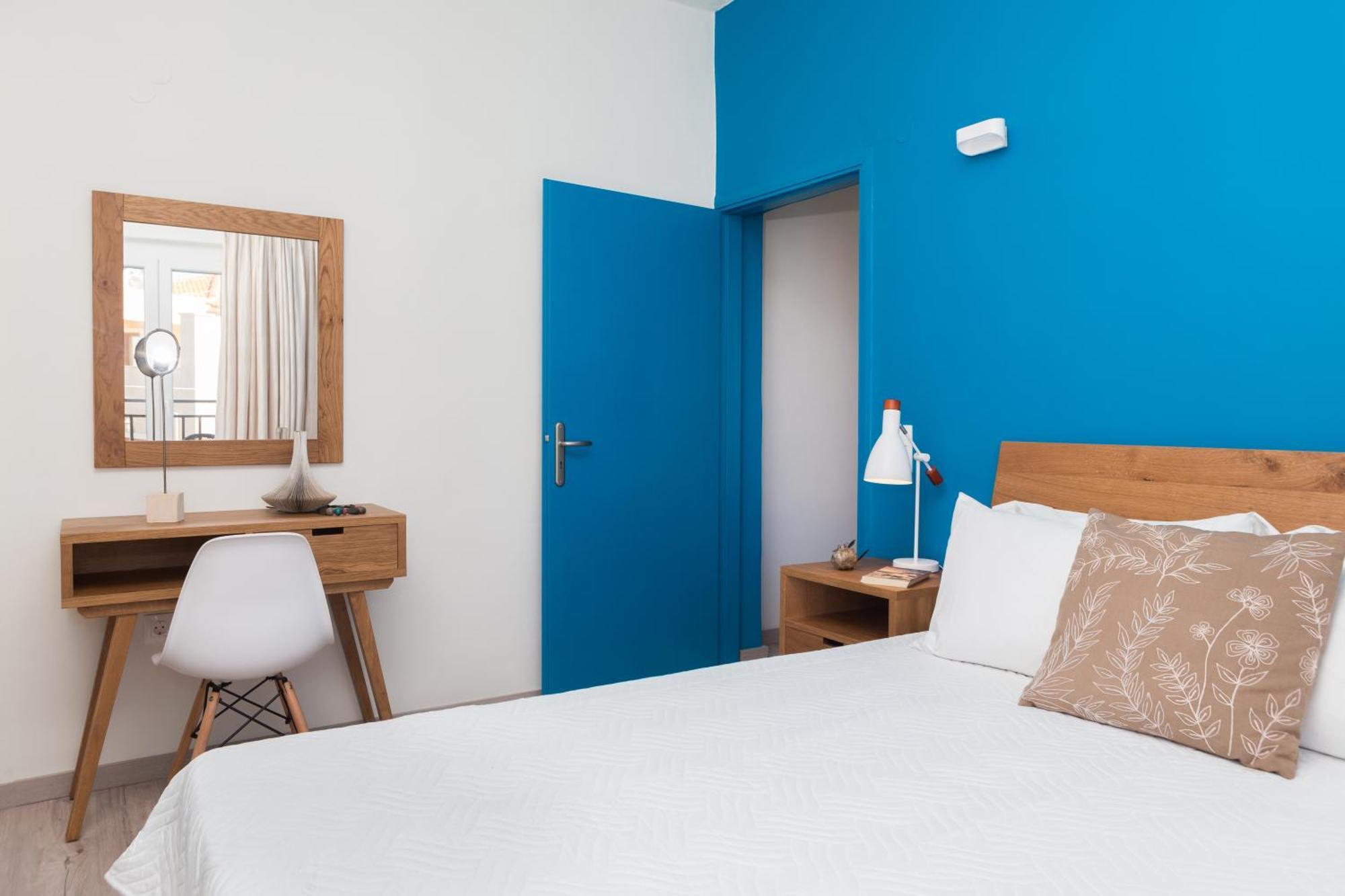 Anemi Blue Apt, Suitable Up To 4, Near The Beach! Rétino Exterior foto